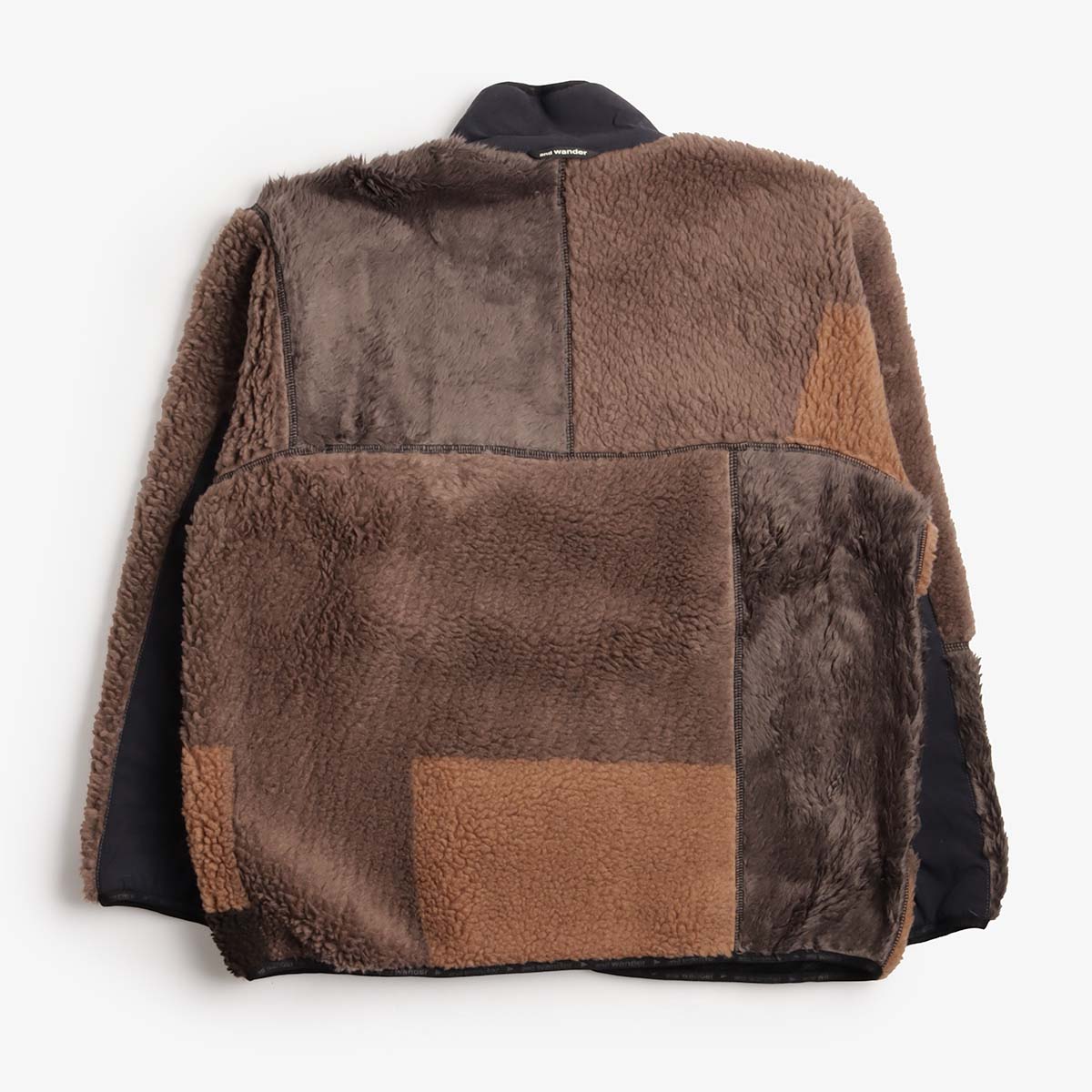 And Wander Mix Boa Jacket