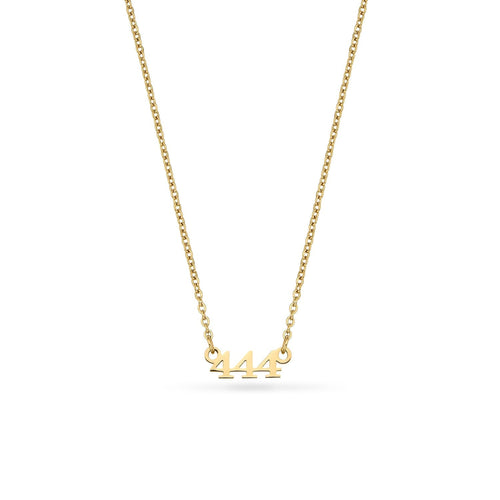 Angel Number Necklace (Gold)