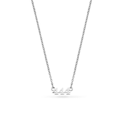 Angel Number Necklace (Silver)