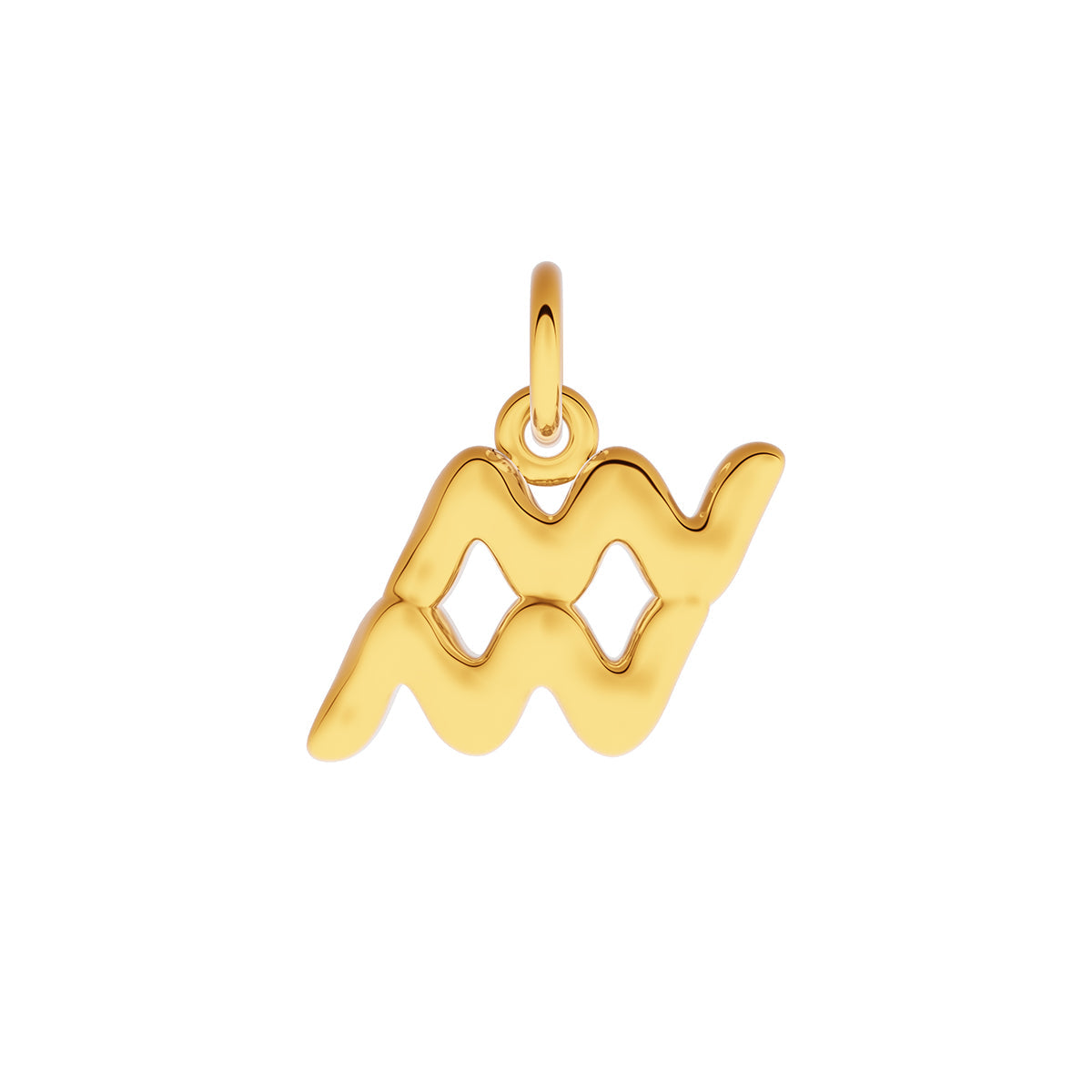 Made Mine Fine Charm - Molten Zodiac (Gold)