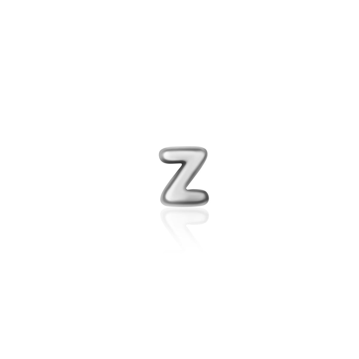 Fixed Charm - Bubble Initial Charm (Silver)