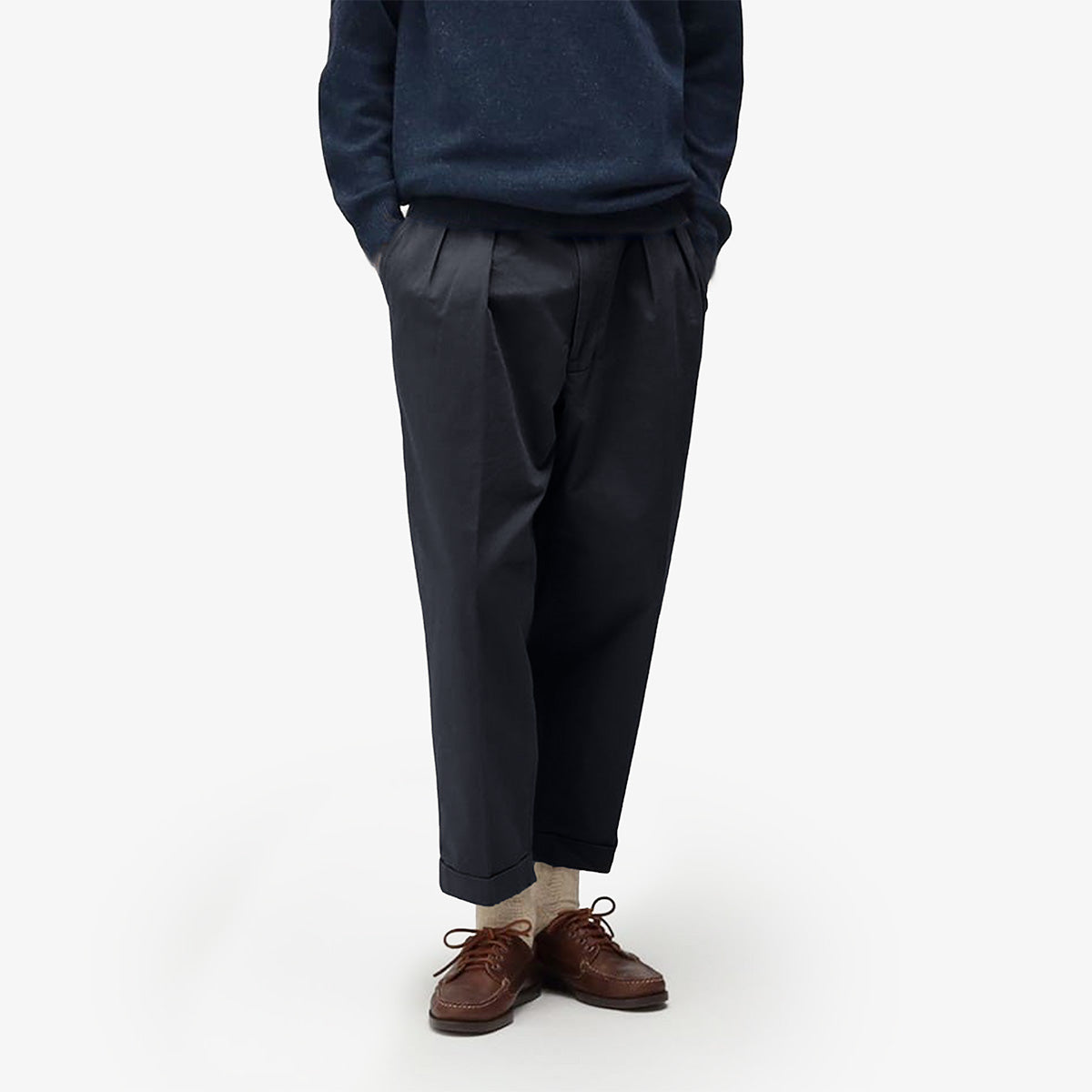 Beams Plus 2 Pleats Twill Pant