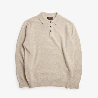 Beams Plus 9G Knit Polo Shirt