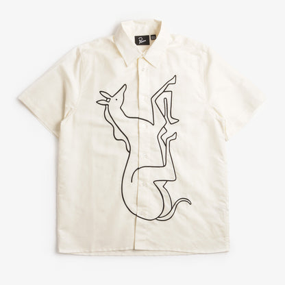 By Parra Vertical Horse Short Sleeve Shirt