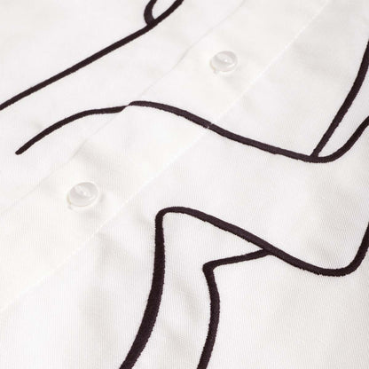 By Parra Vertical Horse Short Sleeve Shirt