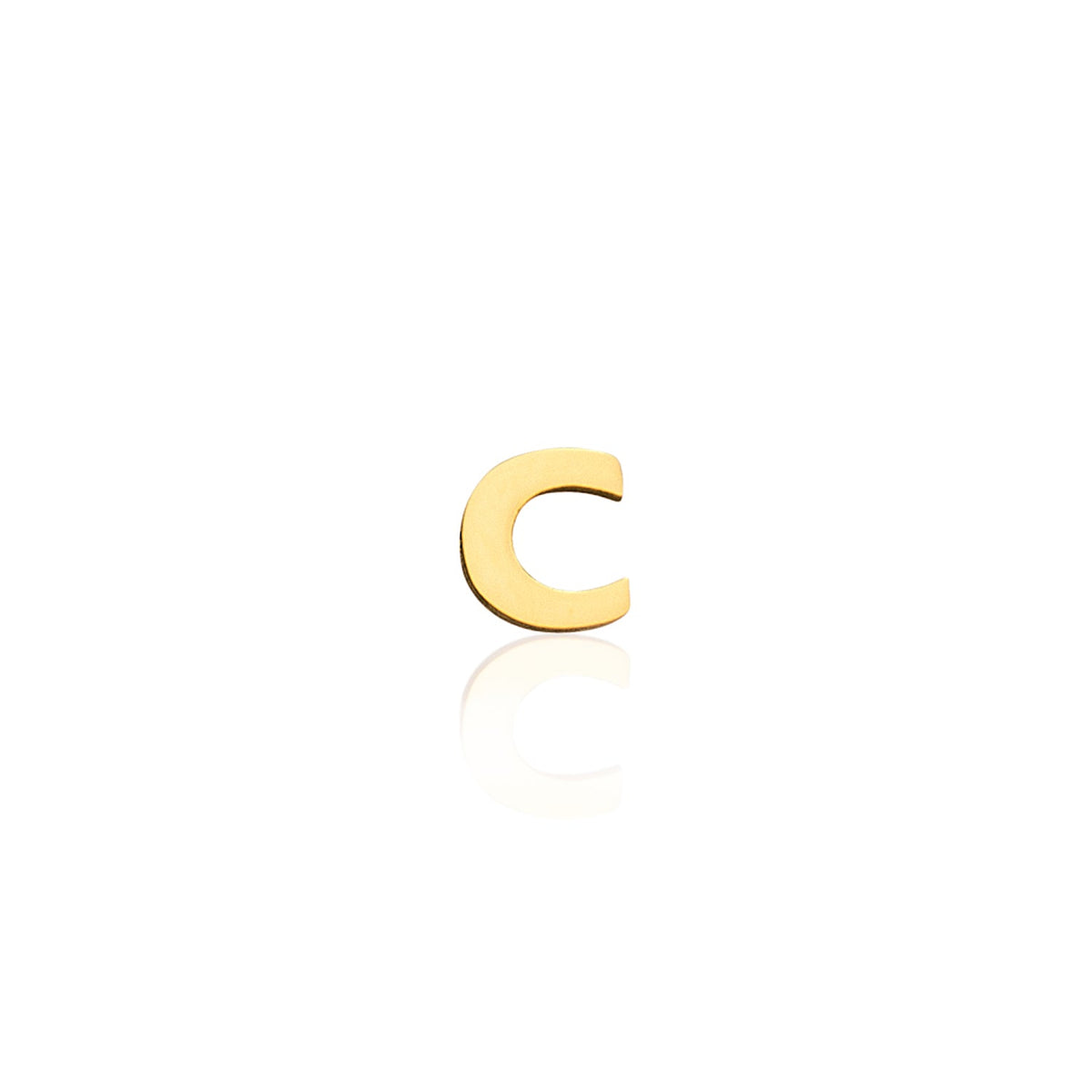 Mini Letter & Heart Birthstone Layered Necklace Set (Gold)