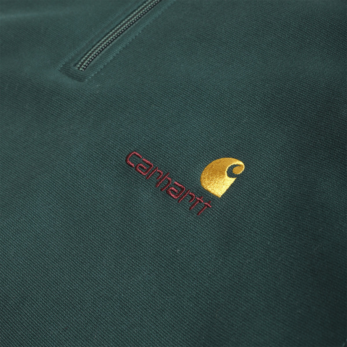 Carhartt WIP American Script Half Zip Sweatshirt