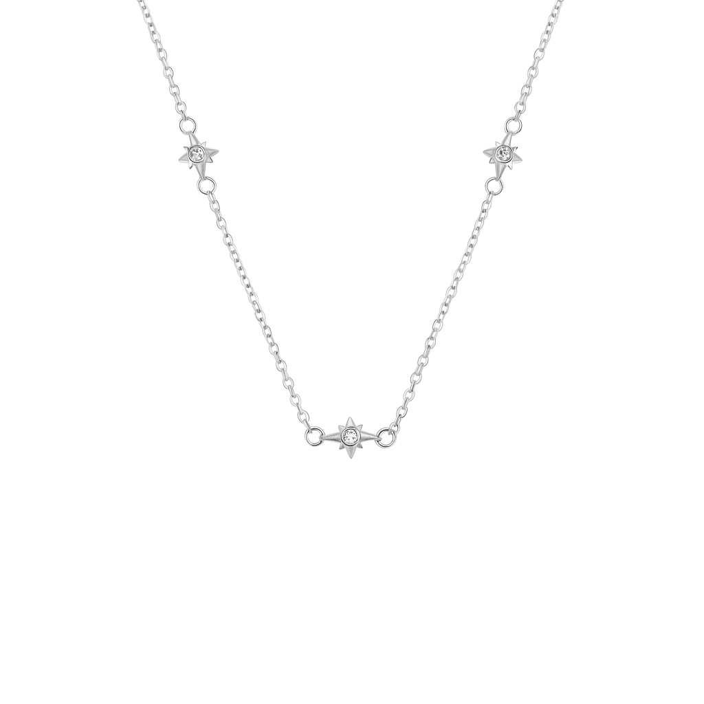 Padlock Necklace (Silver)