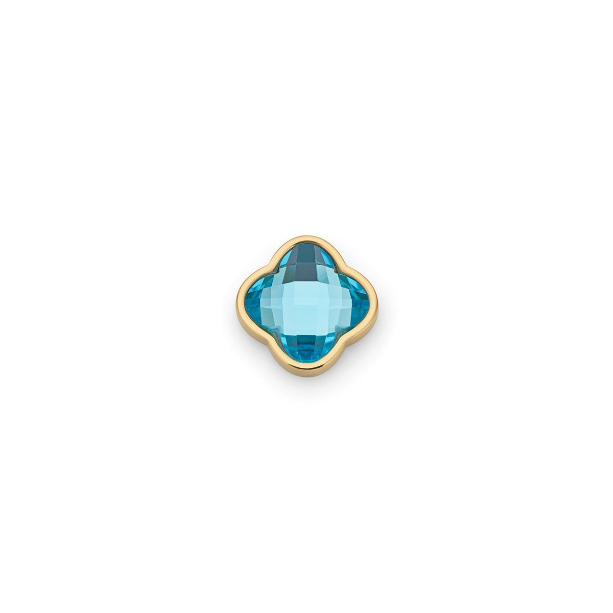 Clover Charms - Birthstone (Gold)