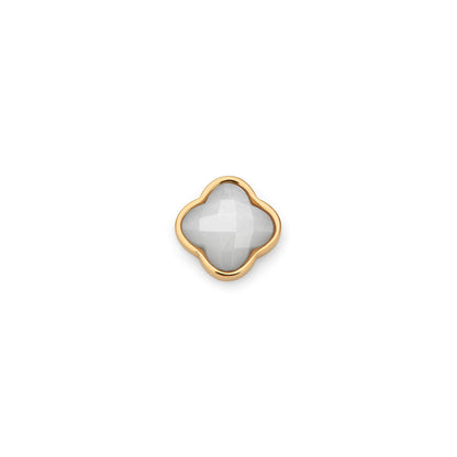 Clover Charms - Birthstone (Gold)