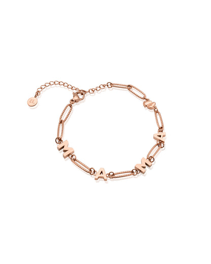 Made Mine Name Bracelet (Rose Gold)