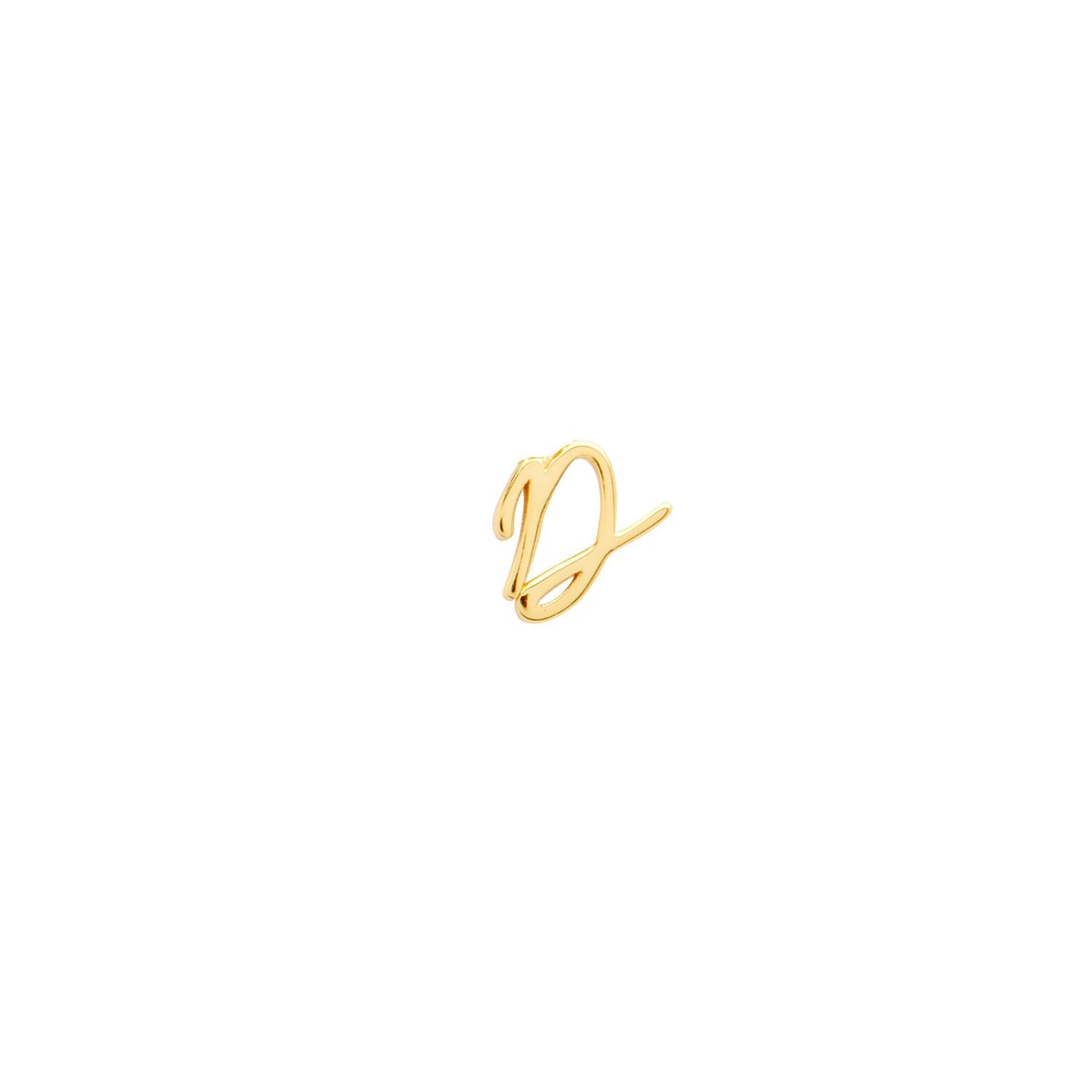 Made Mine Charms - Script Initial Charms (Gold)