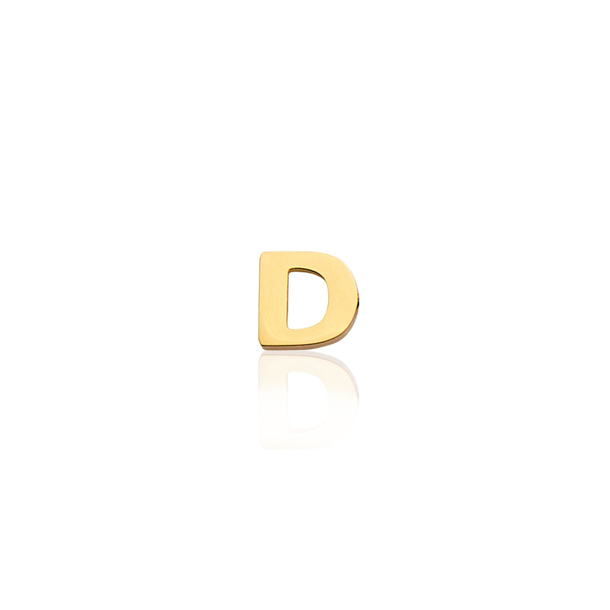 Mini Letter & Heart Birthstone Layered Necklace Set (Gold)