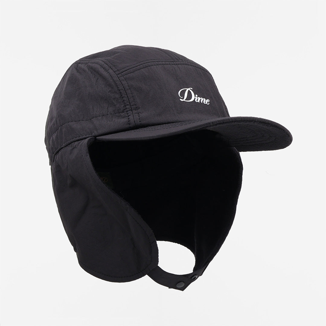 Dime Cursive Earflap Cap