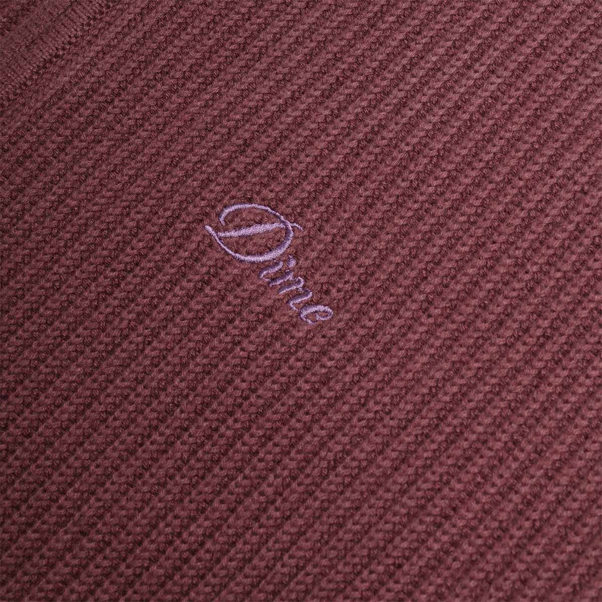 Dime Double Zip Knit