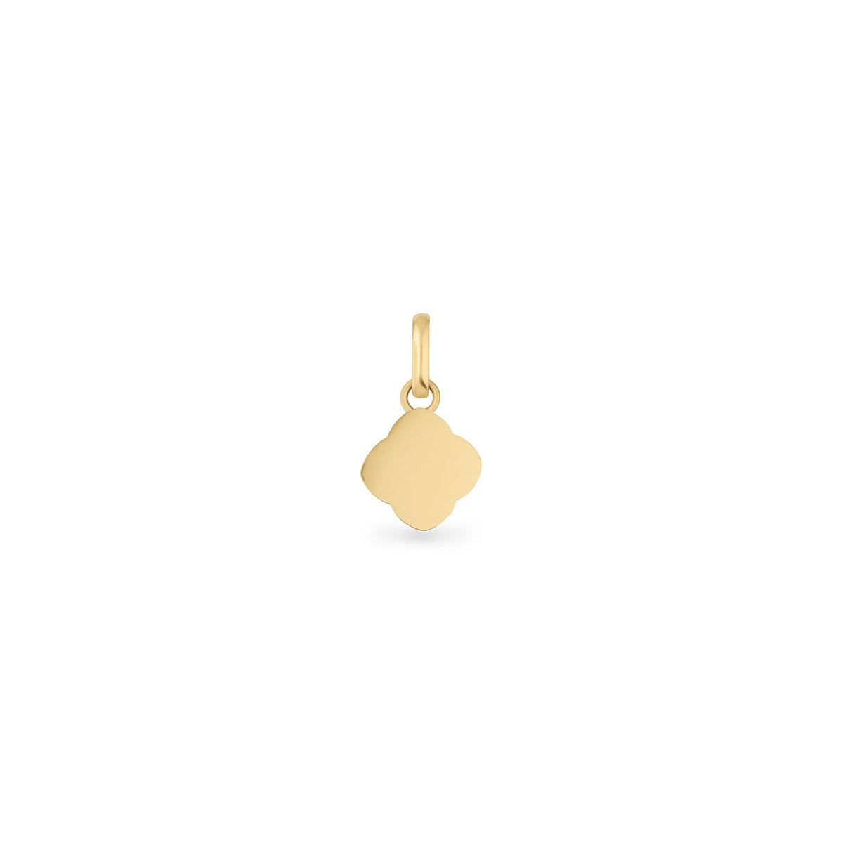 Mother of Pearl Clover Necklace (Gold)