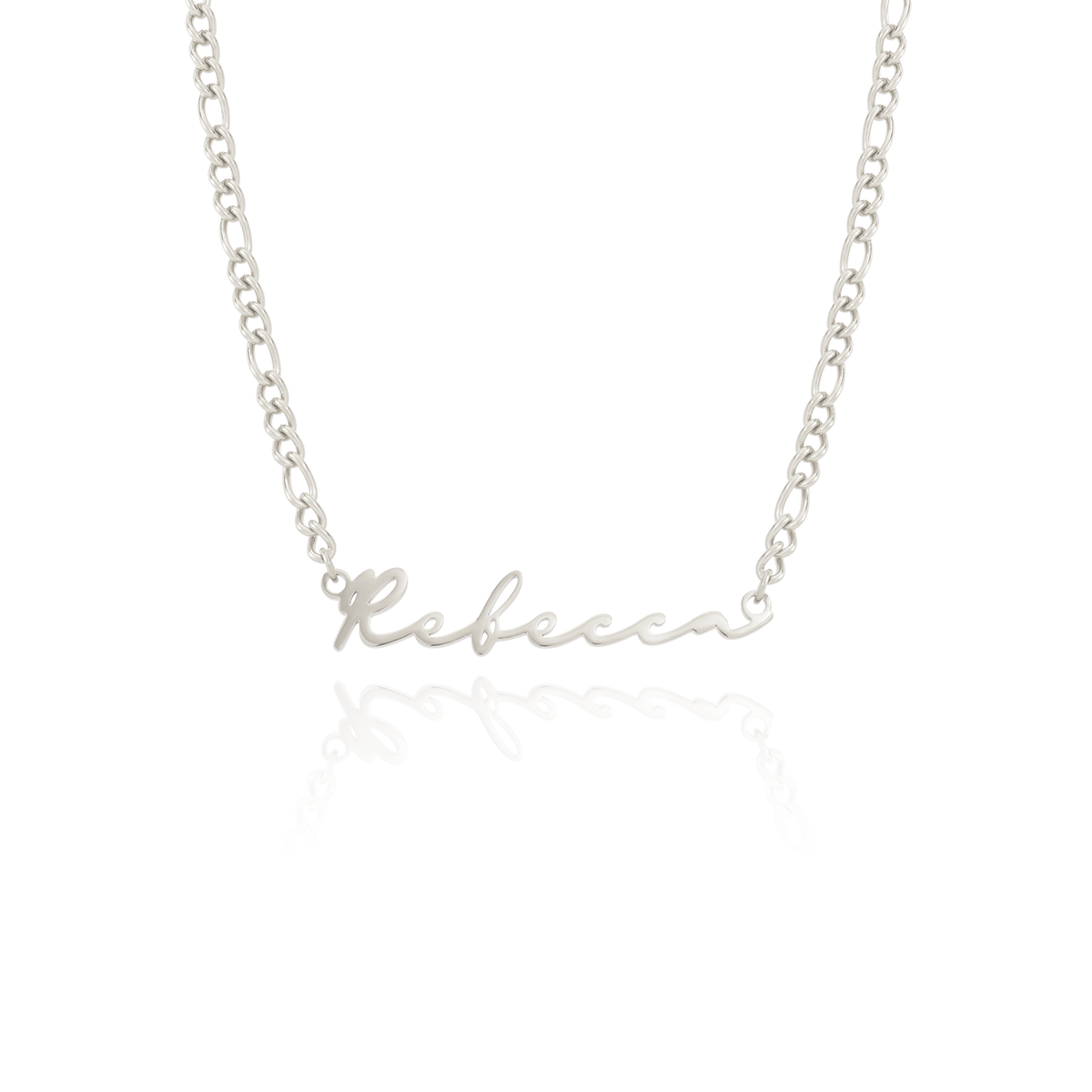 Signature Name Necklace (Silver)