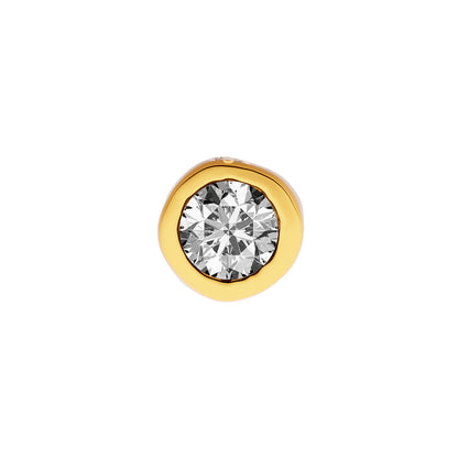 Fine Molten Birthstone Necklace (Gold)
