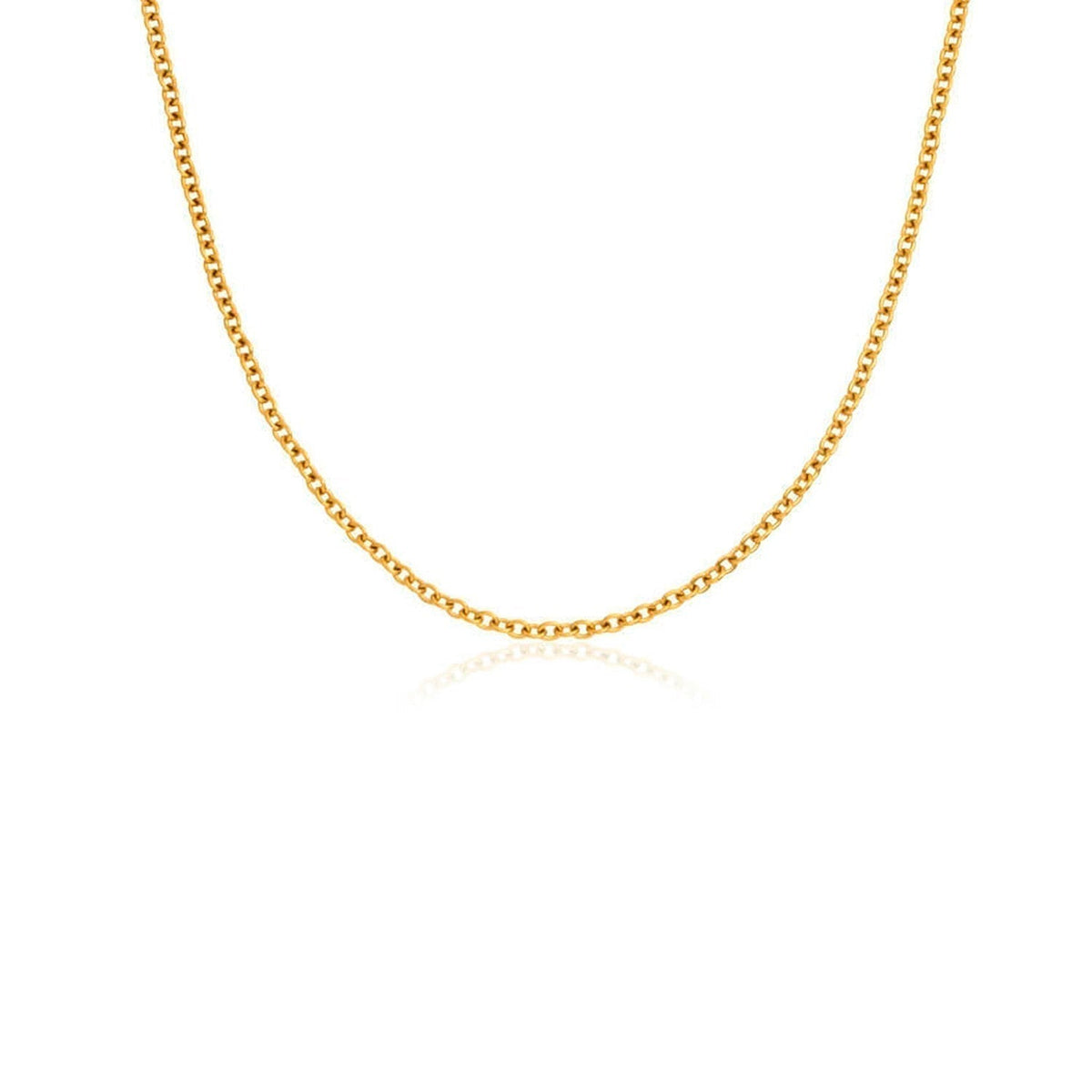 Layering Fine Chain Necklace (Gold)