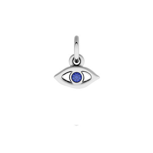 Made Mine Fine Charm - Molten Evil Eye (Silver)