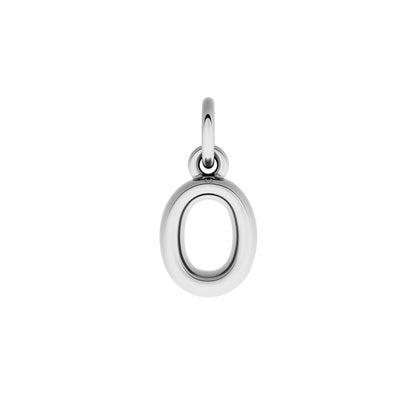 Made Mine Fine Charm - Molten Initial (Silver)