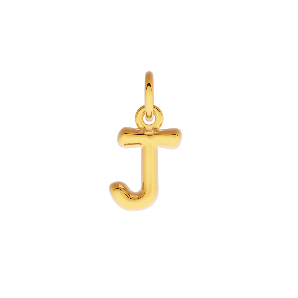 Made Mine Fine Charm - Molten Initial (Gold)