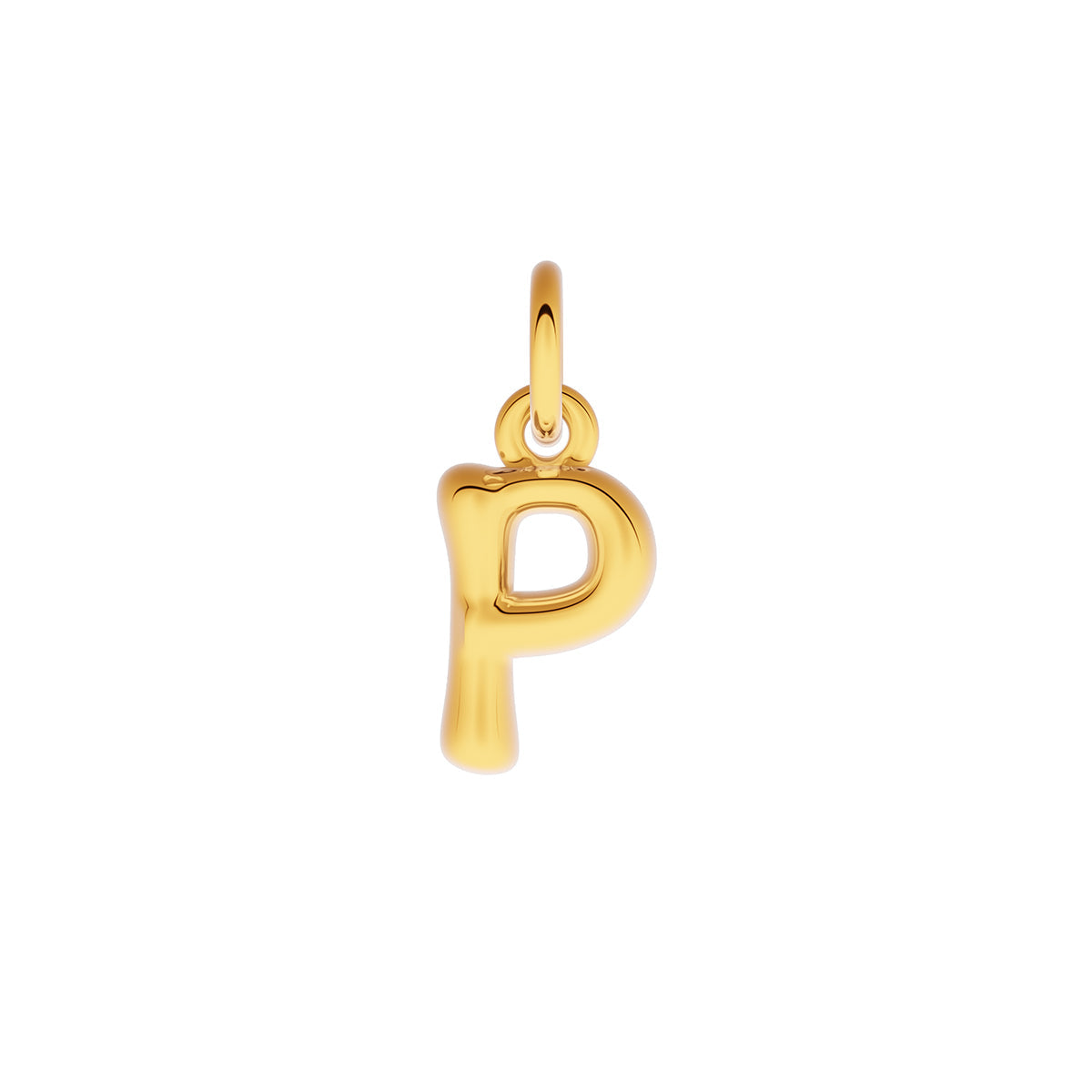 Made Mine Fine Charm - Molten Initial (Gold)