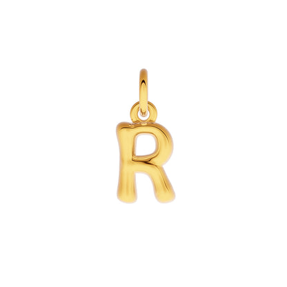 Made Mine Fine Charm - Molten Initial (Gold)