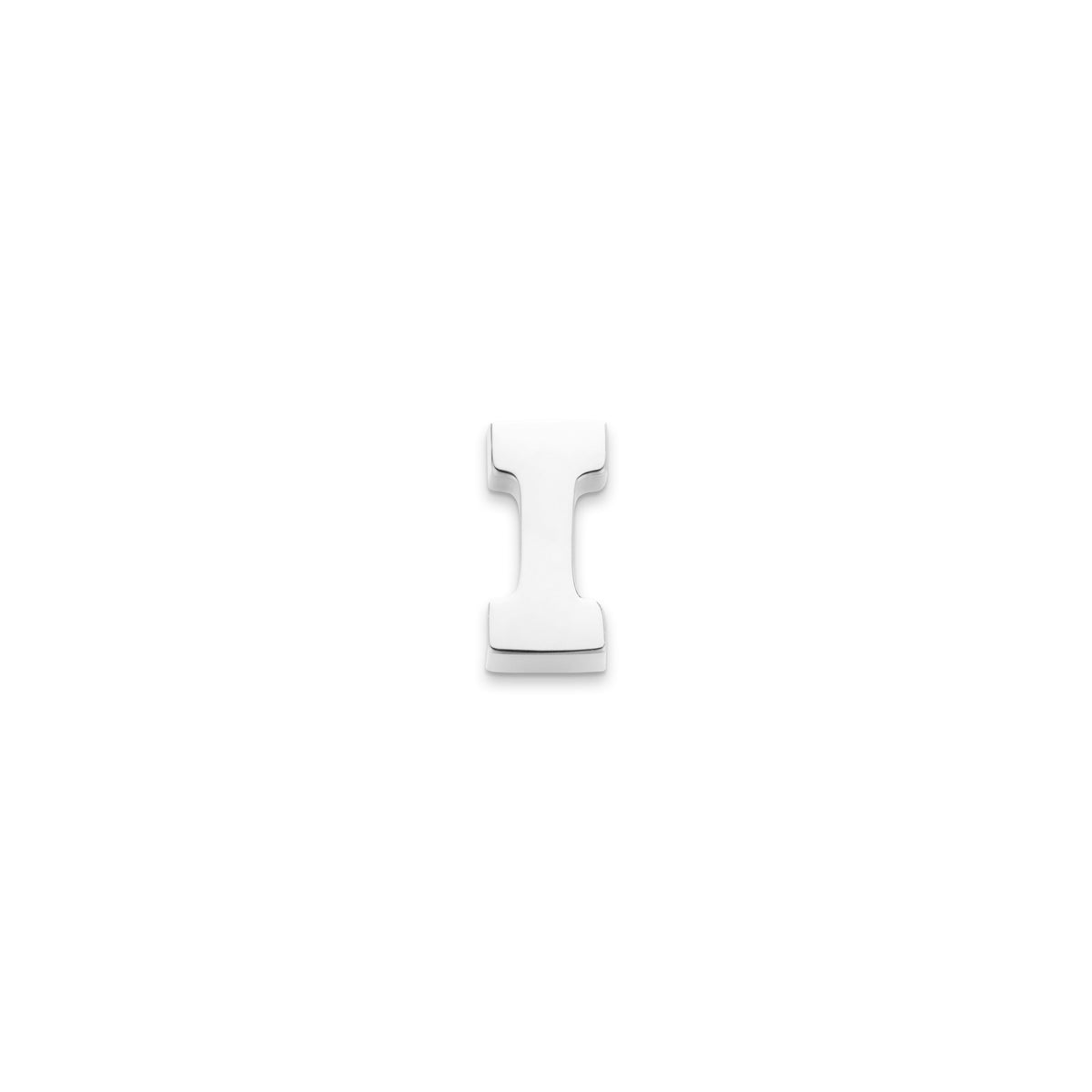 Made Mine Charms - Block Initial Charm (Silver)