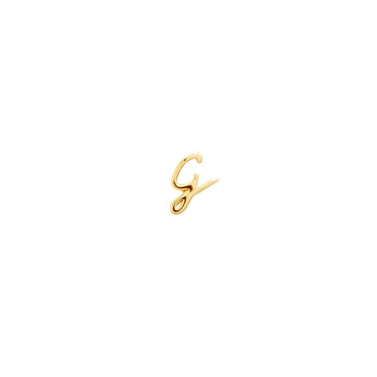 Made Mine Script Letter Bracelet (Gold) - JJ