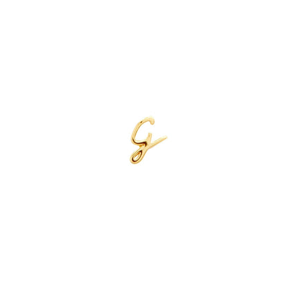 Made Mine Script Letter Bracelet (Gold) - JJ