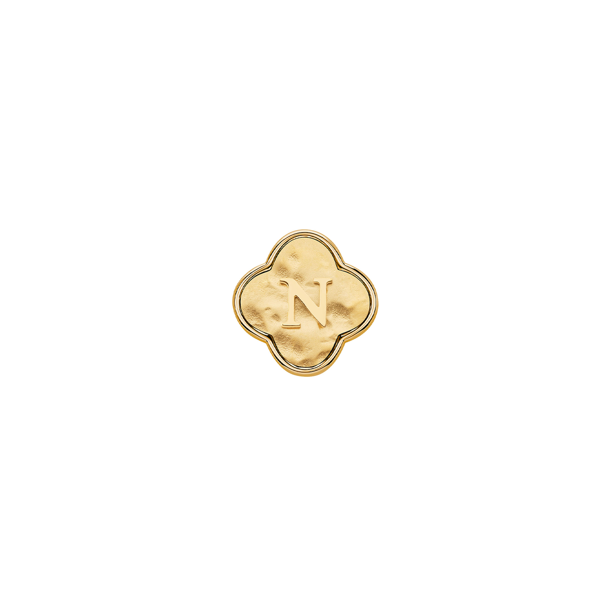 Molten Clover Charms (Gold) - Initials