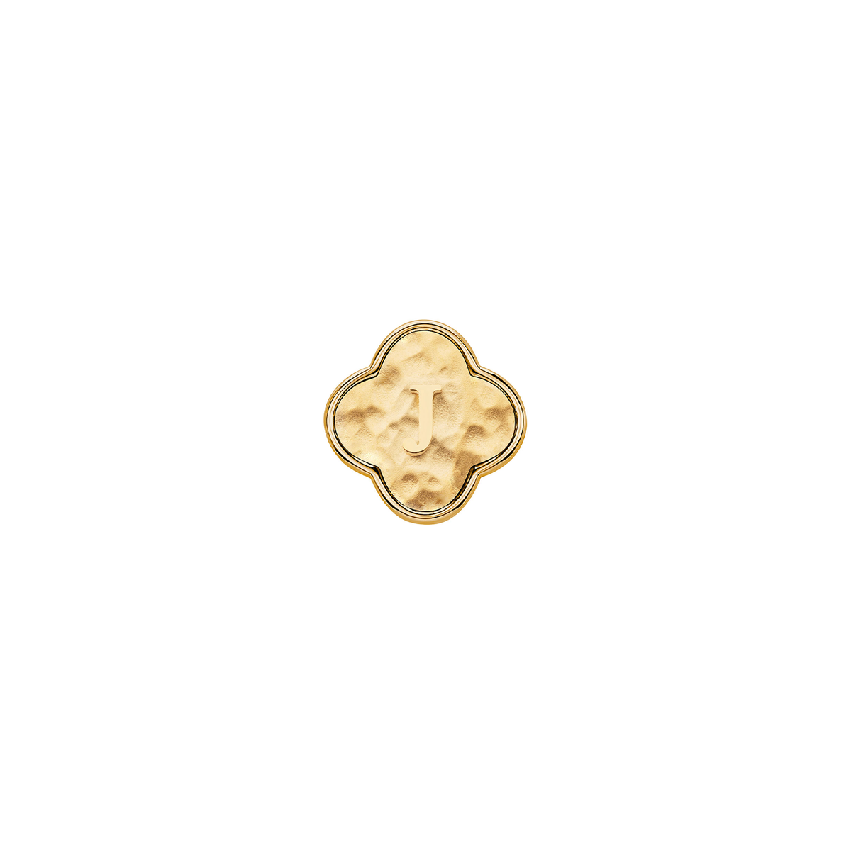 Molten Clover Charms (Gold) - Initials