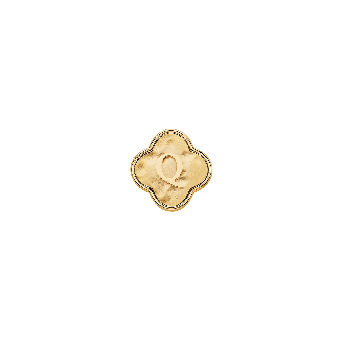 Molten Clover Charms (Gold) - Initials