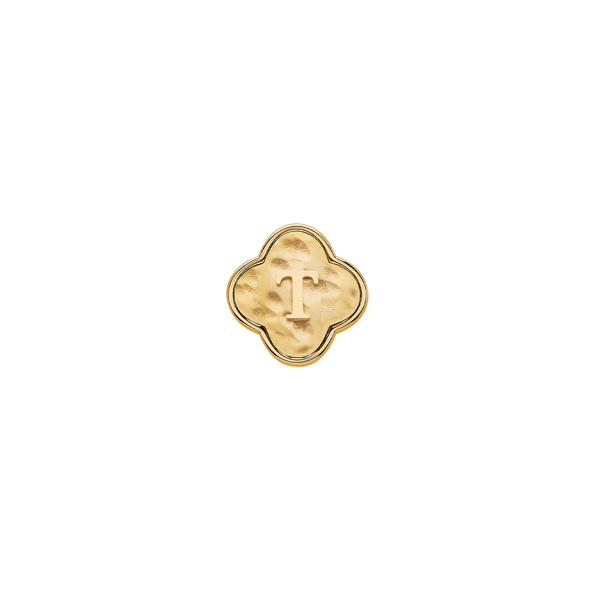 Molten Clover Charms (Gold) - Initials