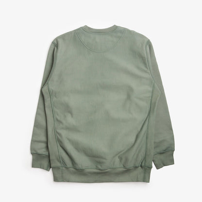 Good Measure M-21 Junglist Green Hand Dyed Crew Neck Sweat