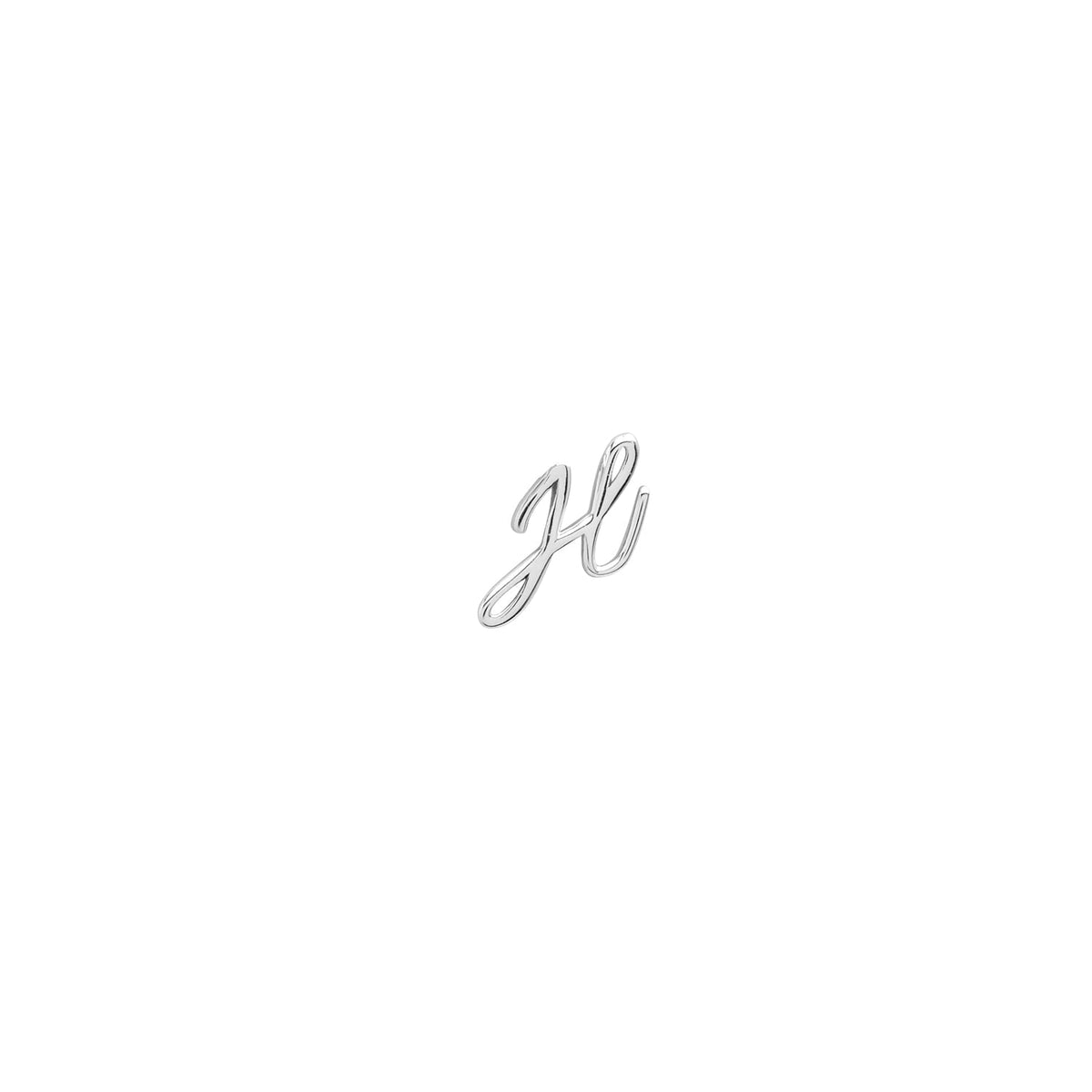 Made Mine Charms - Script Initial Charms (Silver)