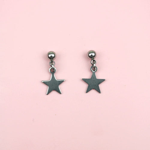 Star Drop Earrings