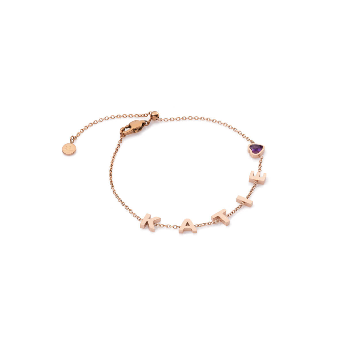 Made Mine Name Bracelet (Rose Gold)