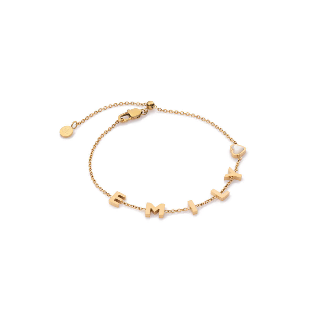 Made Mine Name Bracelet - Gold