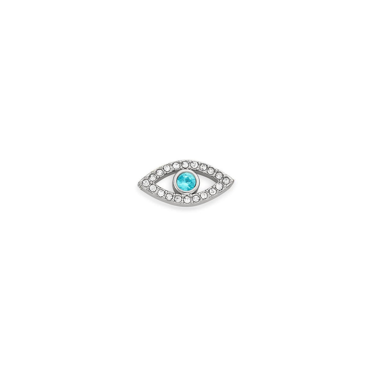 Made Mine Charms - Evil Eye Charms (Silver)