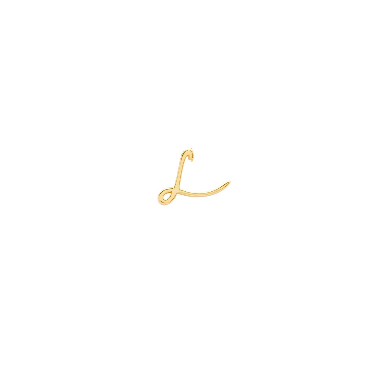 Made Mine Script Letter Bracelet (Gold) - JJ