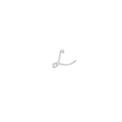 Made Mine Script Letter Bracelet (Silver) - TT