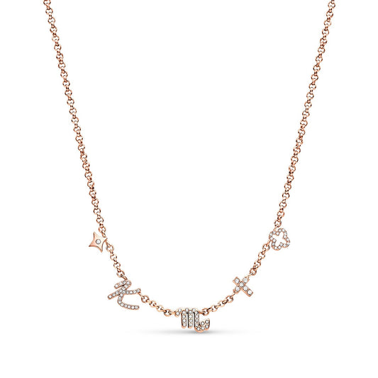 Made Mine Charm Necklace (Rose Gold)