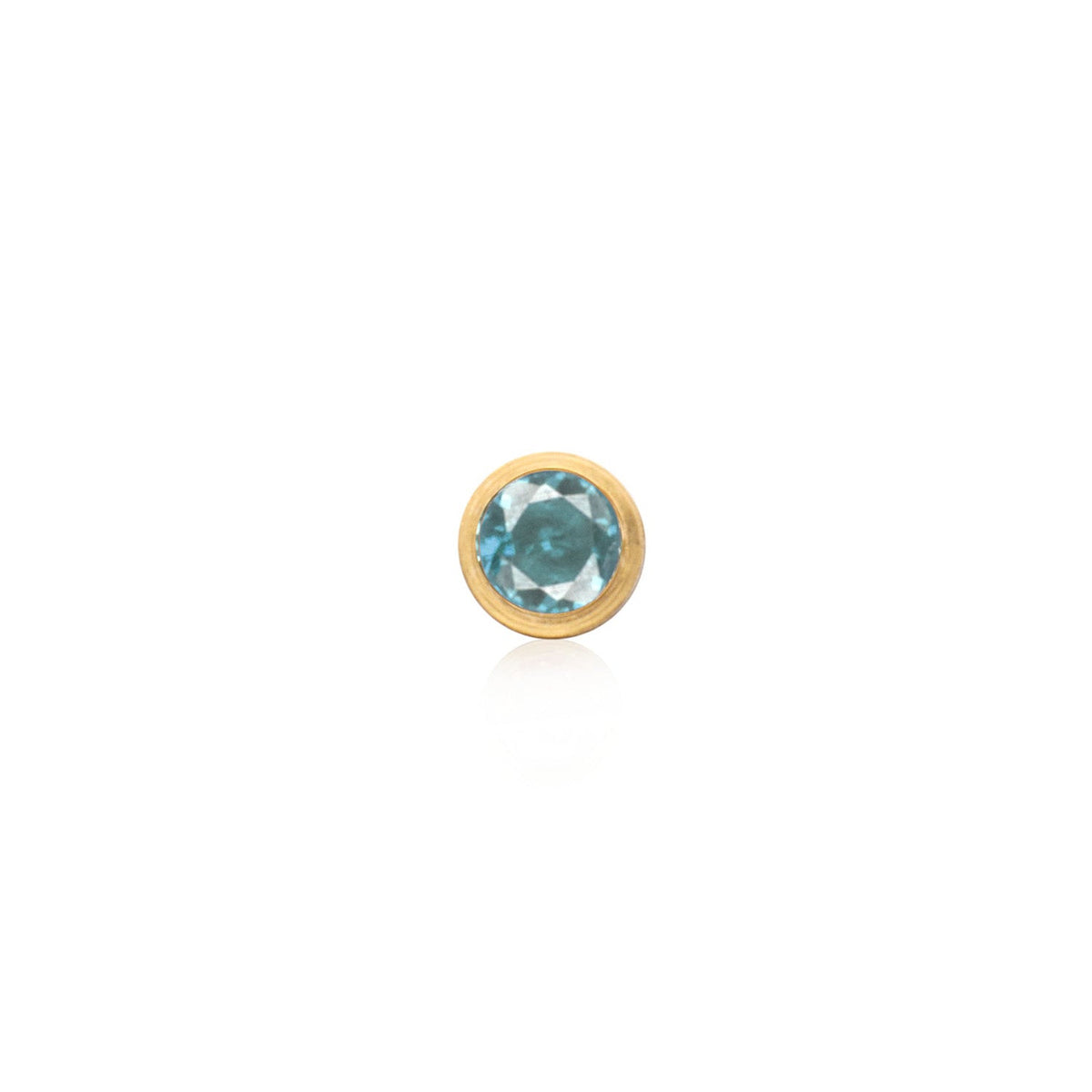 Custom Retro Birthstone (Gold)