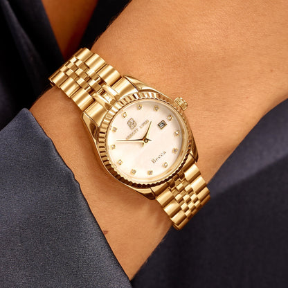 30mm Custom Belgravia Watch (Gold)