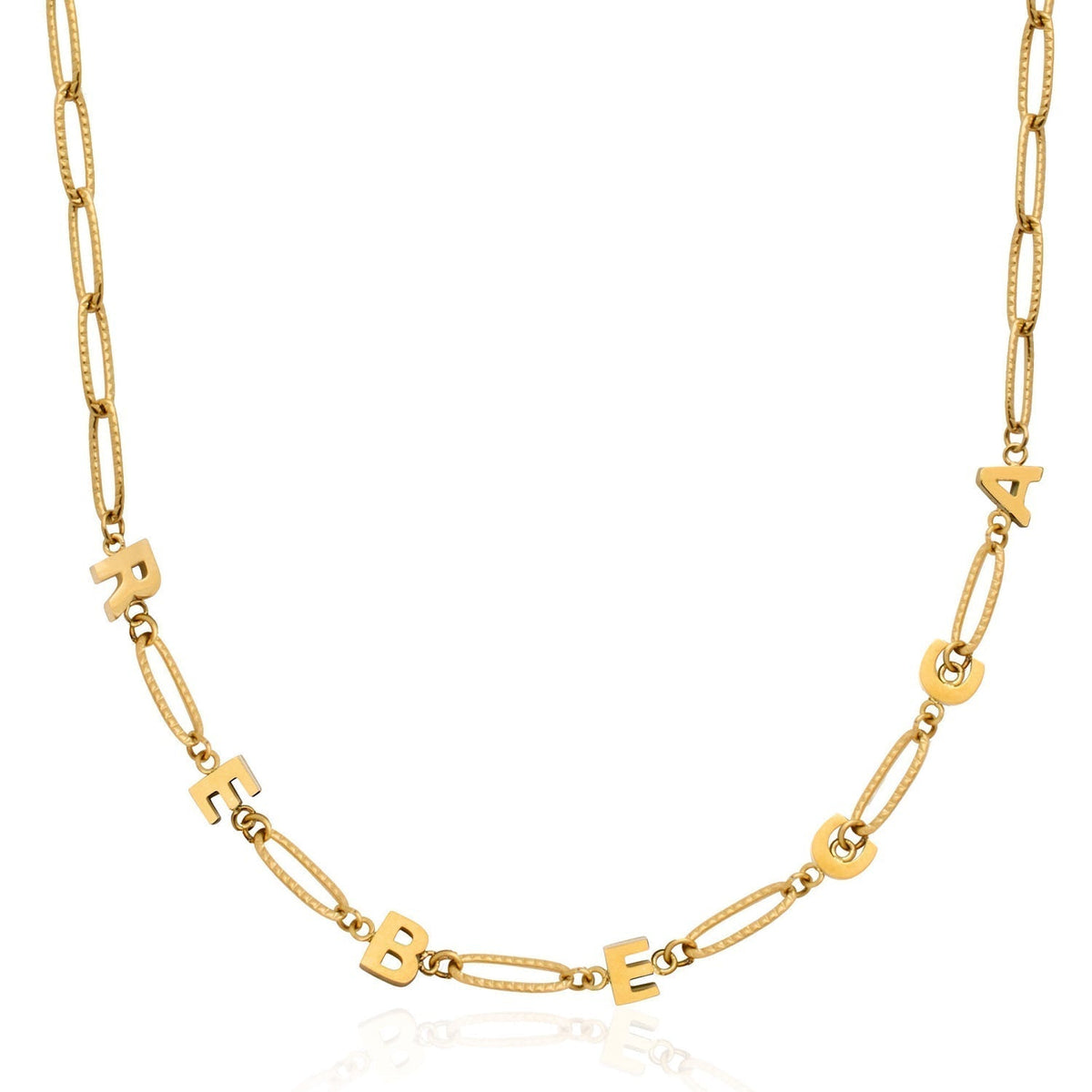 Made Mine Name Necklace - Gold