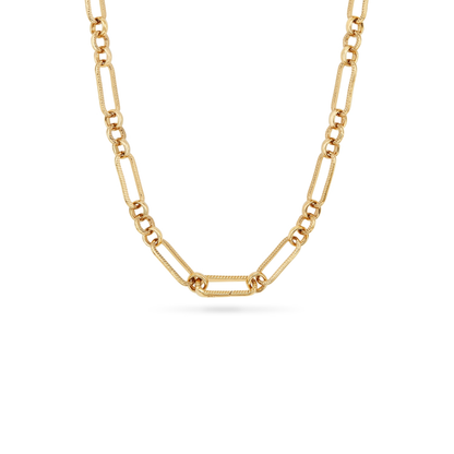 Butter Yellow Quartz Heart Necklace (Gold)