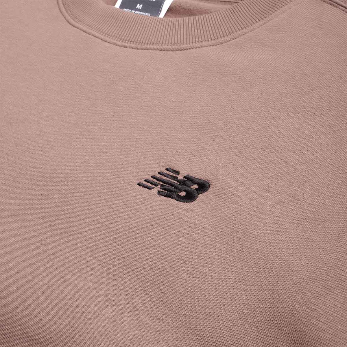 New Balance Linear Graphic Fleece Crew Sweatshirt