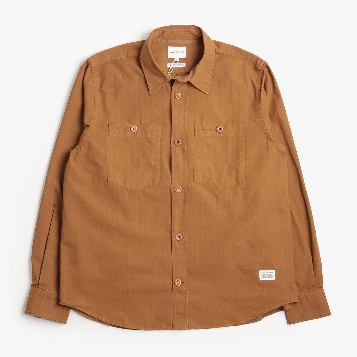 Norse Projects Algot Cotton Ripstop Relaxed Shirt